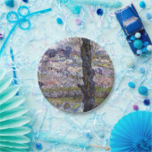 Van Gogh Uitzicht Arles Bloeiende tuin Papieren Bordje (Feest)