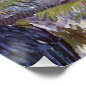 Van Gogh Uitzicht Arles Bloeiende tuin Perfect Poster (Hoek)