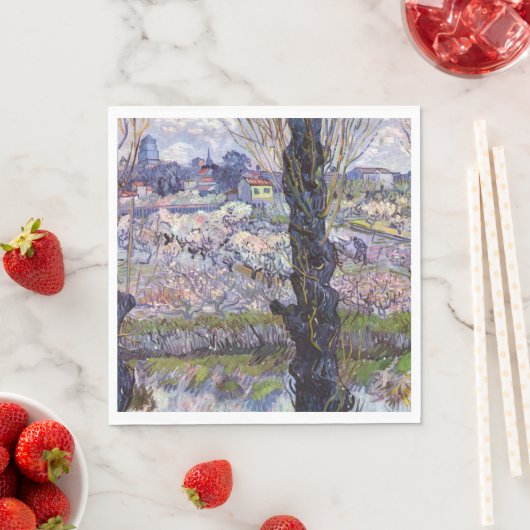 Van Gogh Uitzicht Arles Bloeiende tuin Servet (Insitu)