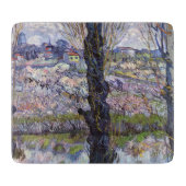 Van Gogh Uitzicht Arles Bloeiende tuin Snijplank (Voorkant)