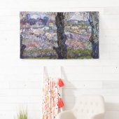 Van Gogh Uitzicht Arles Bloeiende tuin Spandoek (Insitu)