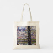 Van Gogh Uitzicht Arles Bloeiende tuin Tote Bag (Achterkant)