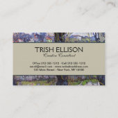 Van Gogh Uitzicht Arles Bloeiende tuin Visitekaartje (Achterkant)