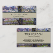 Van Gogh Uitzicht Arles Bloeiende tuin Visitekaartje (Voorkant / Achterkant)