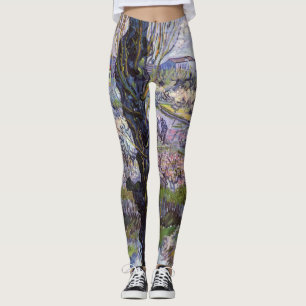 Van Gogh Uitzicht van Arles Bloeiende Boomgaarden Leggings