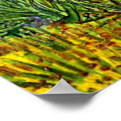 Van Gogh - Uitzicht van Arles met Irises, 1888 Poster (Hoek)