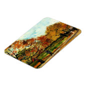 Van Gogh - Uitzicht van een park in Parijs Magneet (Linkerzijde)