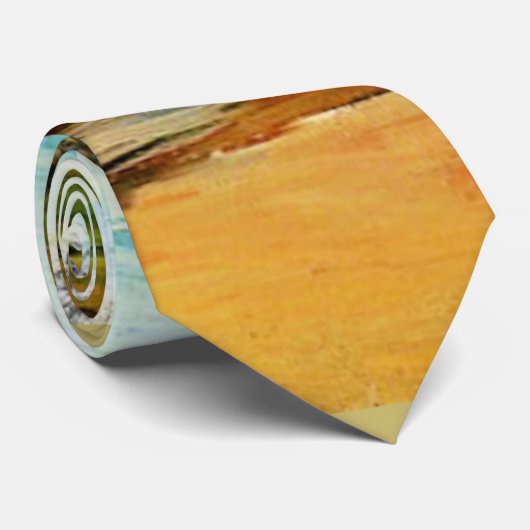 Van Gogh - Uitzicht van een park in Parijs Stropdas (Opgerold)