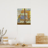 Van Gogh - Uitzicht van een slagerij Poster (Keuken)