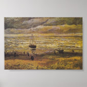 Van Gogh Uitzicht van het Scheveningen Zee Print P (Voorkant)