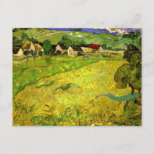 Van Gogh - Uitzicht van vessenots nabij Auvers Briefkaart