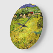 Van Gogh - Uitzicht van vessenots nabij Auvers Grote Klok (Hoek)