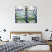 Van Gogh Uitzichten van Arles Flowering Orchards Canvas Afdruk (Insitu (Slaapkamer))