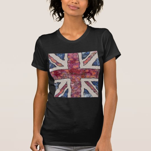 Van Gogh Union Jack T-shirt (Voorkant)