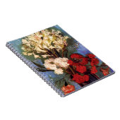 Van Gogh - Vaas met anjers en andere bloemen Notitieboek (Rechterzijde)