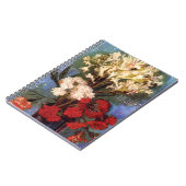 Van Gogh - Vaas met anjers en andere bloemen Notitieboek (Linkerzijde)