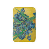 Van Gogh Vaas met Irissen Klassiek Impressionisme Badmat (Voorkant Verticaal)