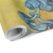Van Gogh Vaas met Irissen Klassiek Impressionisme Cadeaupapier (Rol Hoek)