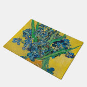 Van Gogh Vaas met Irissen Klassiek Impressionisme Deurmat (Schuin)