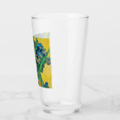 Van Gogh Vaas met Irissen Klassiek Impressionisme Glas (Links)