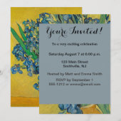 Van Gogh Vaas met Irissen Klassiek Impressionisme Kaart (Voorkant / Achterkant)