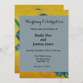 Van Gogh Vaas met Irissen Klassiek Impressionisme Kaart (Voorkant / Achterkant)