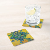 Van Gogh Vaas met Irissen Klassiek Impressionisme Kartonnen Onderzetters (Insitu)