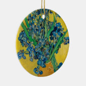 Van Gogh Vaas met Irissen Klassiek Impressionisme Keramisch Ornament (Rechts)