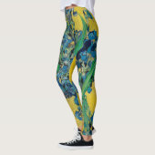 Van Gogh Vaas met Irissen Klassiek Impressionisme Leggings (Links)