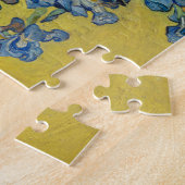 Van Gogh Vaas met Irissen Klassiek Impressionisme Legpuzzel (Zijkant)