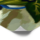 Van Gogh Vaas met Judaspenning Poster (Hoek)