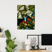 Van Gogh Vaas met Judaspenning Poster (Thuiskantoor)