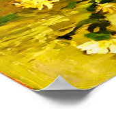 Van Gogh Vaas met Madeliefjes Poster (Hoek)