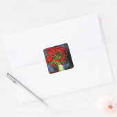 Van Gogh vaas met rode papaver Stickers (Envelop)