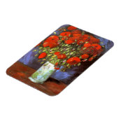 Van Gogh: Vaas met rode papavers Magneet (Linkerzijde)