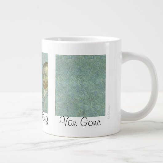 Van Gogh Van Goghing Van Gone Master Humor Grote Koffiekop (Rechts)