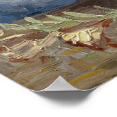 Van Gogh - Vase, Garden Gladiolus en Chinese zuste Poster (Hoek)