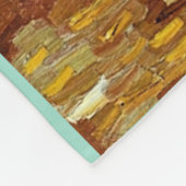 Van Gogh, Vase met 3 zonnebloemen Fleece Deken (Hoek)