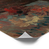 Van Gogh - Vase met Chinese zussen en Gladioli Poster (Hoek)