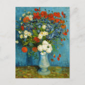 Van Gogh Vase met Cornbloemen en papavers Briefkaart (Voorkant)