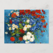 Van Gogh Vase met Cornbloemen en papavers Briefkaart (Voorkant)