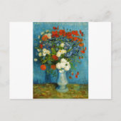 Van Gogh Vase met Cornbloemen en papavers Briefkaart (Voorkant)