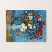 Van Gogh Vase met Cornbloemen en papavers Legpuzzel (Horizontaal)