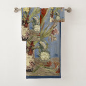 Van Gogh Vase met Gladioli en Chinees zweefvliegtu Bad Handdoek (Insitu)