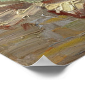 Van Gogh - Vase met gladioli en Chinese asters Poster (Hoek)