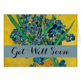 Van Gogh Vase met Iopen op Geel
