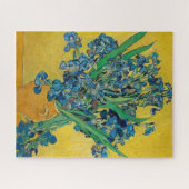 Van Gogh Vase met Iopen op Geel Legpuzzel (Horizontaal)