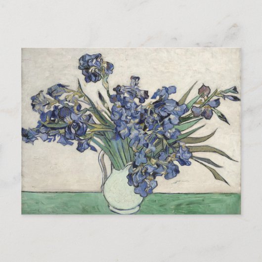 Van Gogh  Vase met Irises Briefkaart (Voorkant)