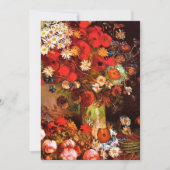 Van Gogh - Vase met papavers, cornbloemen, pony's (Voorkant)