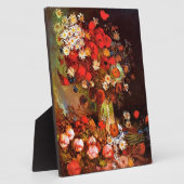 Van Gogh - Vase met papavers, cornbloemen, pony's Fotoplaat (Zijkant)